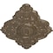 Ekena Millwork Ashford Ceiling Medallion, Hand-Painted Warm Silver, 42 3/4"W x 28 7/8"H x 1"P CM42X28ASWSS - alternate 2